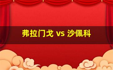 弗拉门戈 vs 沙佩科